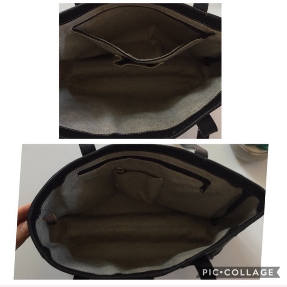 Dooney & Bourke | pebbled leather tote bag in black - Picture 8 of 8